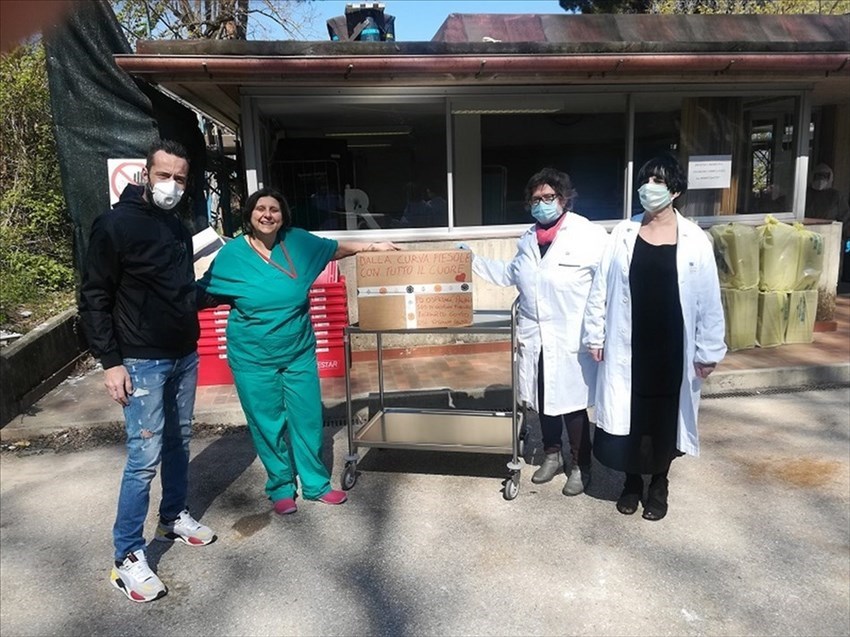 La consegna al Palagi