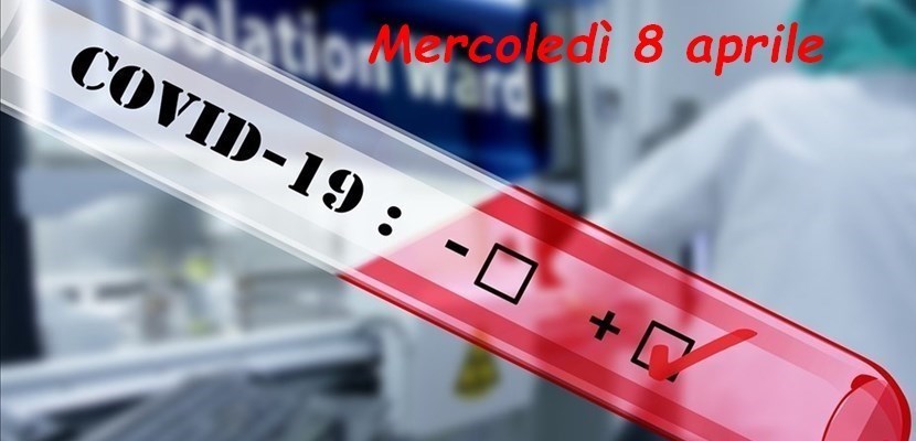 Covid-19 mercoledì 8 aprile