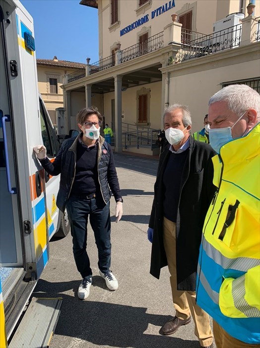 Il momento della consegna