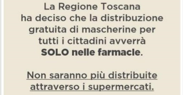 la comunicazione di una catena di Gdo