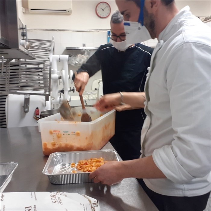 In cucina da Serafini