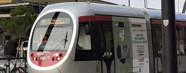 la tramvia a Firenze