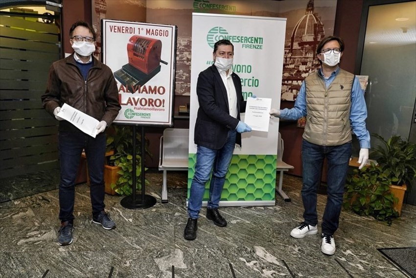 Dario Nardella alla Confesercenti