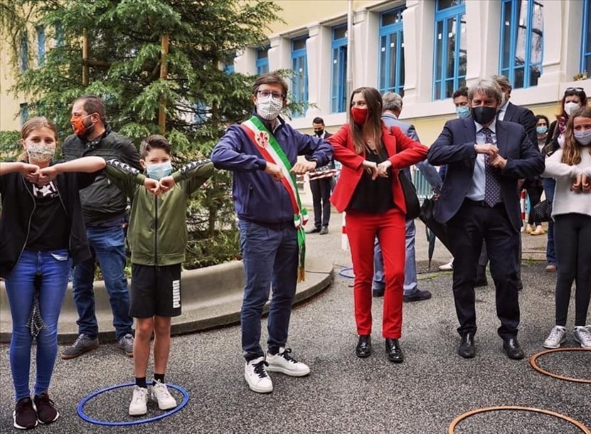 Al centro Dario Nardella e Anna Ascani