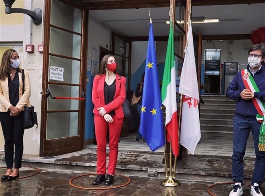 Ultimo giorno di scuola: Nardella e Ascani con gli alunni e le maestre della Dino Compagni