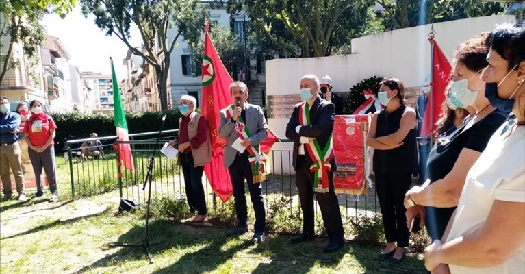 Un momento del ricordo