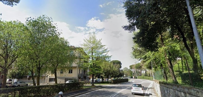 il tratto interessato dai lavori