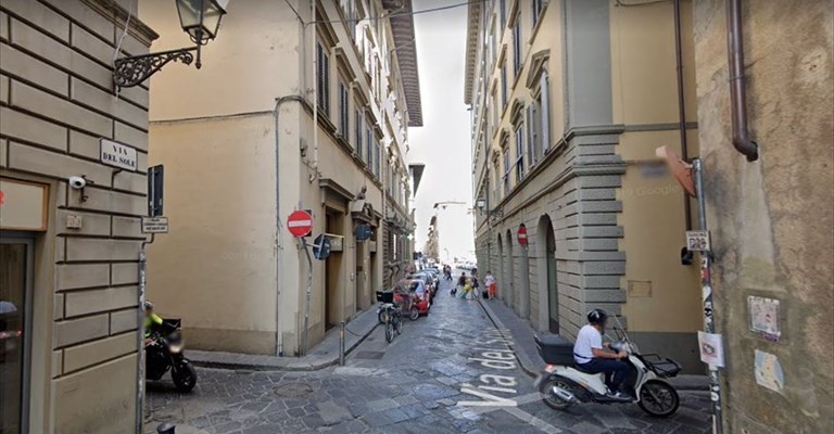 L'incrocio dove è avvenuto il sinistro