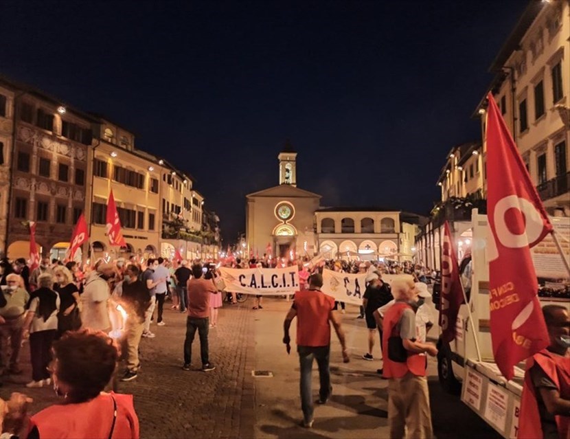 Manifestazione ""Giù le mani dal Serristori"" - 26 giugno 2020