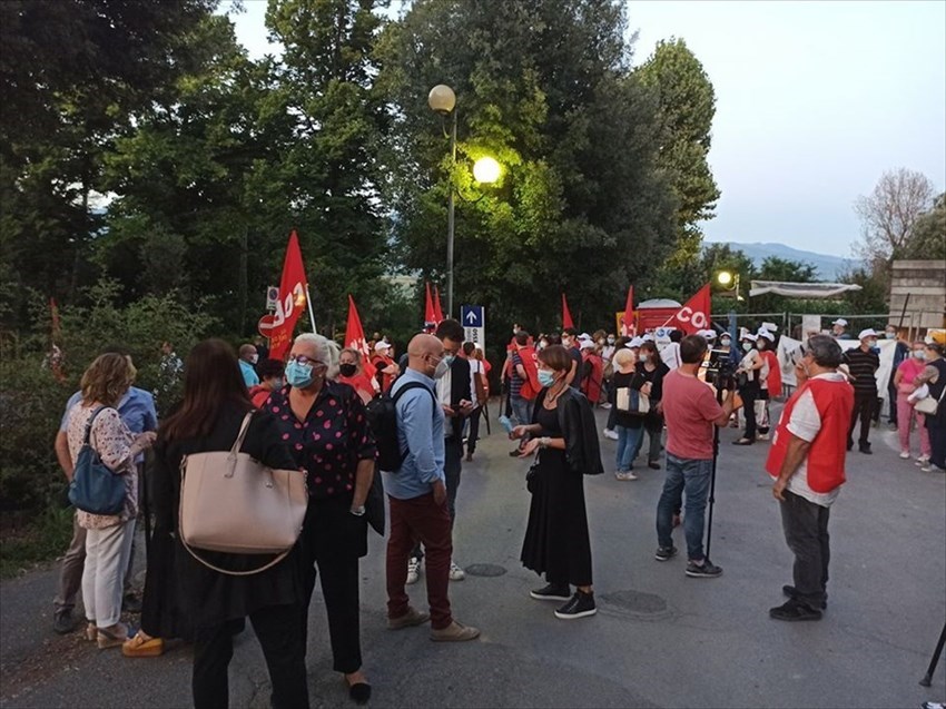 Manifestazione ""Giù le mani dal Serristori"" - 26 giugno 2020