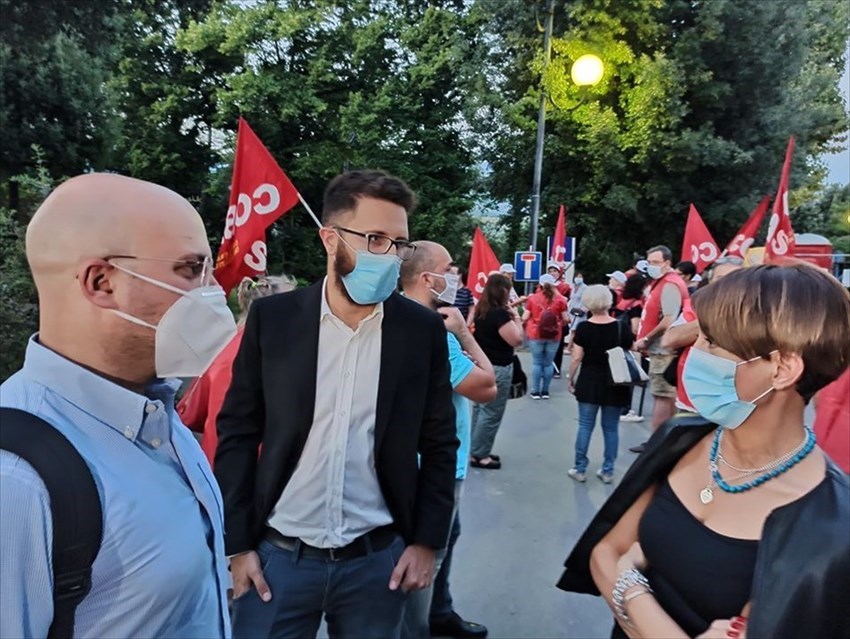 Manifestazione ""Giù le mani dal Serristori"" - 26 giugno 2020
