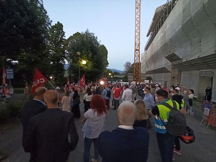 Manifestazione ""Giù le mani dal Serristori"" - 26 giugno 2020