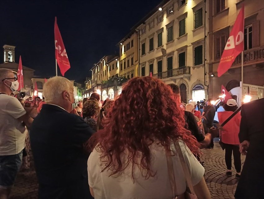 Manifestazione ""Giù le mani dal Serristori"" - 26 giugno 2020
