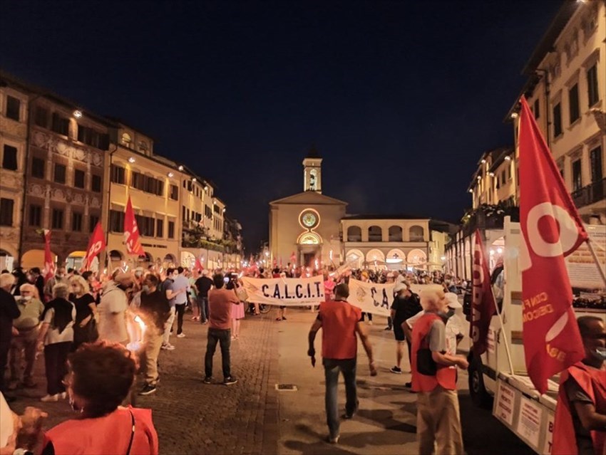 Manifestazione ""Giù le mani dal Serristori"" - 26 giugno 2020