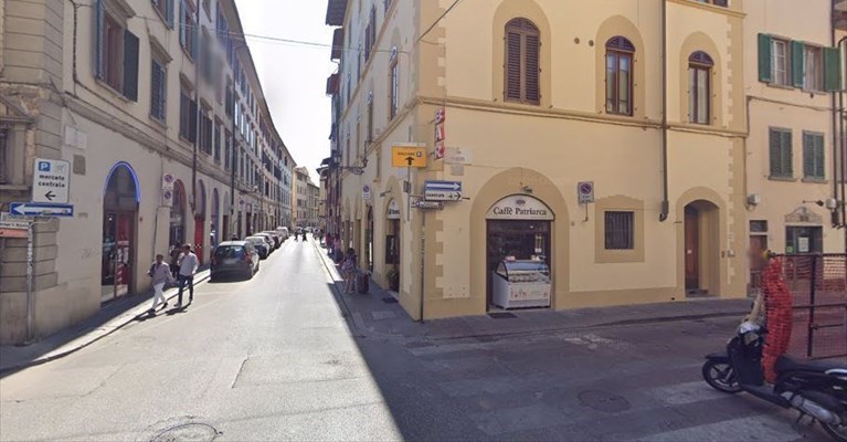 L'angolo dove è avvenuta l'avaria