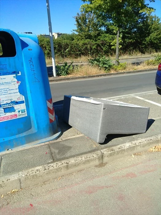 discarica a cielo aperto