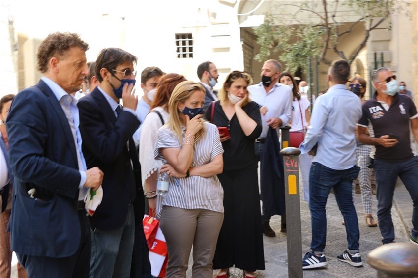 Meloni a Firenze: ""La Toscana è contendibile, la libereremo dal guinzaglio della sinistra"",""Alessia Benelli
