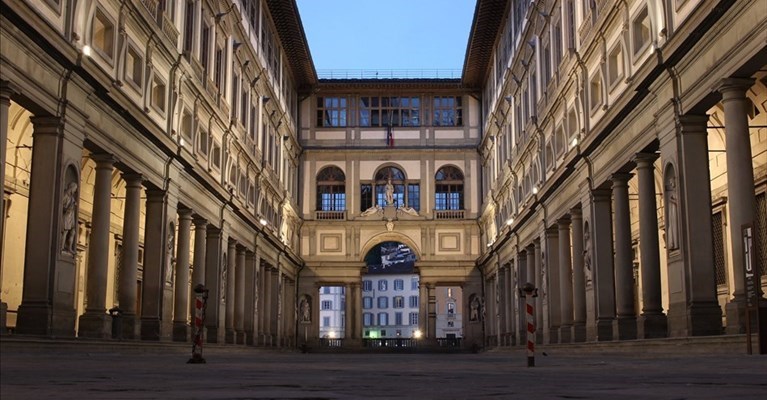 La galleria degli uffizi