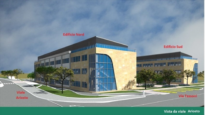 rendering vista da viale Ariosto