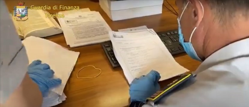 Le indagini della finanza