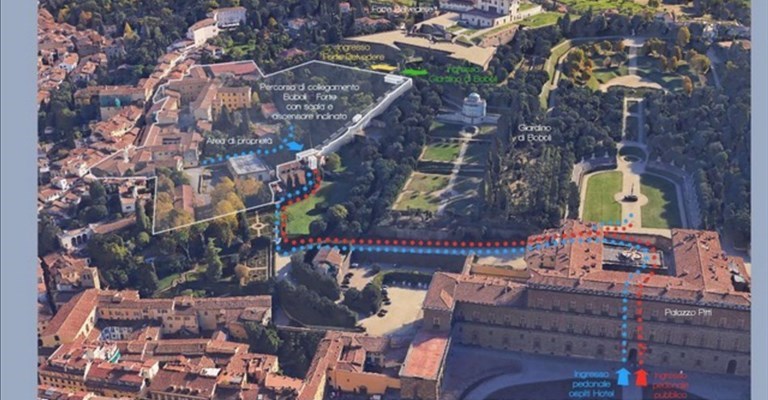 Ecco l'area dove dovrebbe sorgere l'hotel di lusso