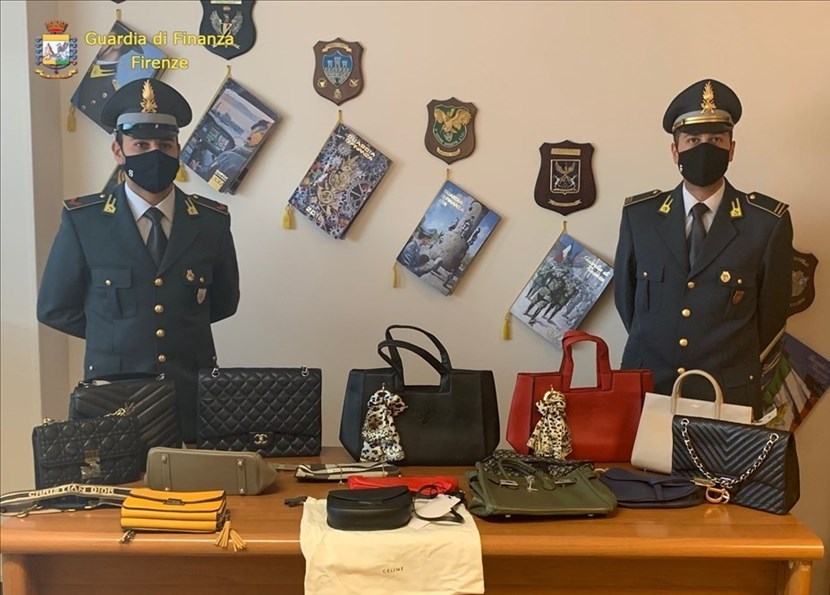 Alcuni dei prodotti sequestrati