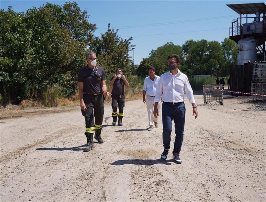 Il sopralluogo odierno del Sindaco