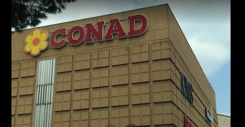 La Conad in piazza Dalmazia
