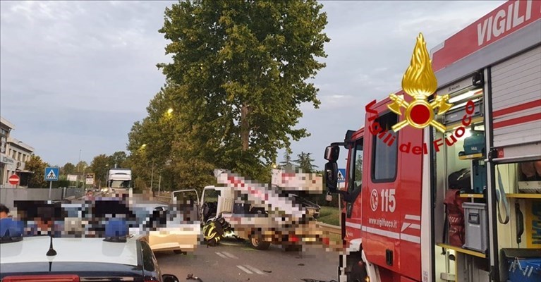 L'incidente che ha mandato in tilt il fraffico della zona