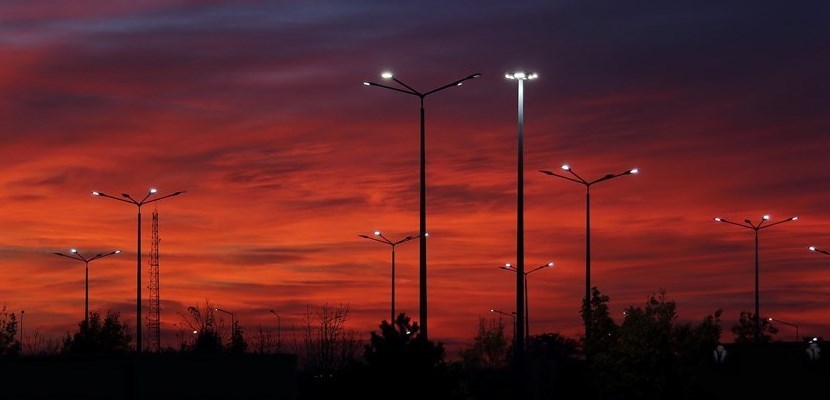lavori in corso in via Fortini