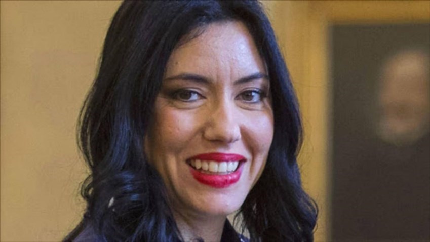 La Ministra della scuola Azzolina