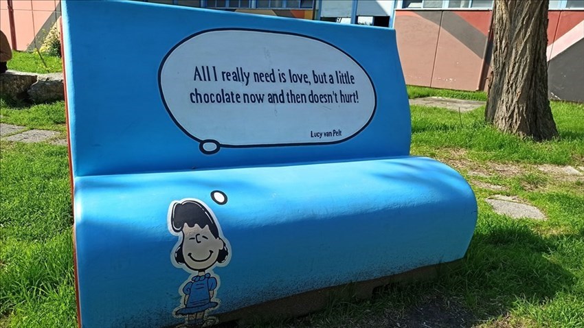 il murale del Marco Polo