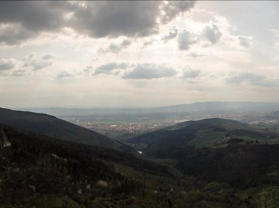 Firenze vista da Monte Morello