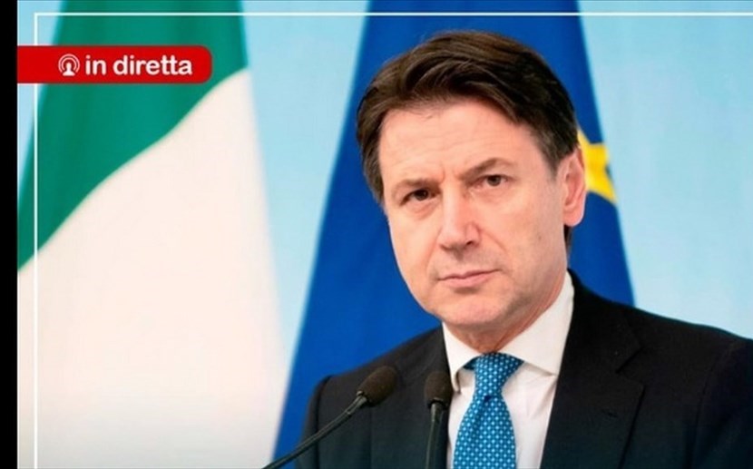 Il presidente del Consiglio Conte
