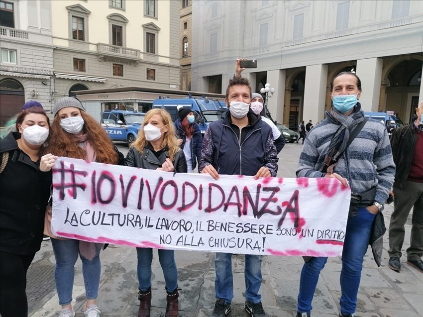 Le immagini della manifestazione di oggi