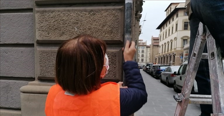 Patrizia al lavoro