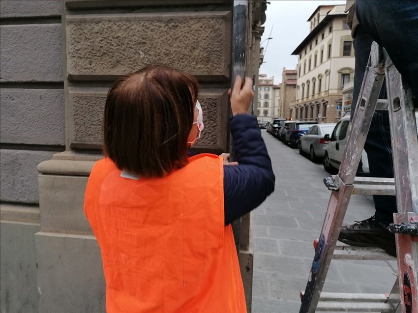 Patrizia al lavoro