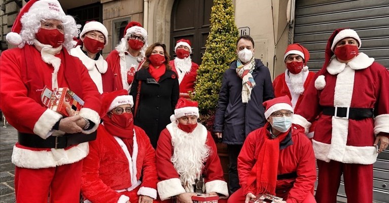 il sopralluogo in via Cavour
