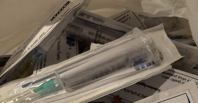 poesie in fiala a Ponte a Niccheri