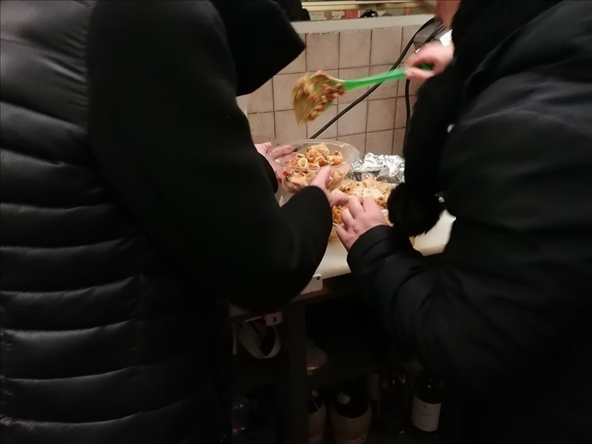 la preparazione dei pasti