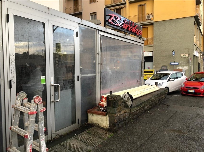 Gli interventi di bonifica al Caffè Baraka