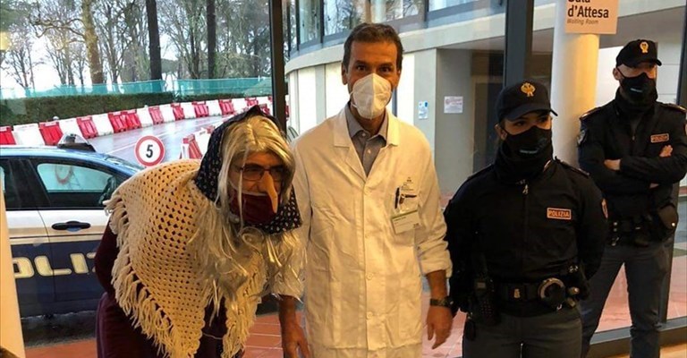 la Befana della Polizia al Meyer