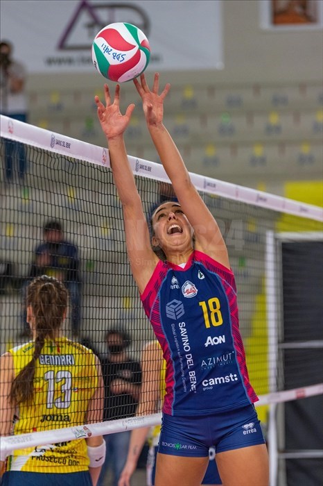 La palleggiatrice del Savino del Bene Scandicci Letizia Camera (18).