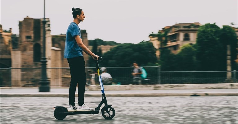 monopattino rubato e ritrovato