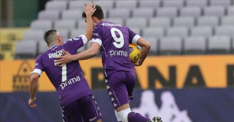 Il primo gol viola