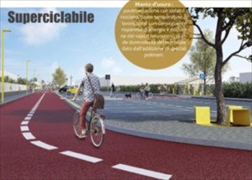 ecco come sarà la ciclabile