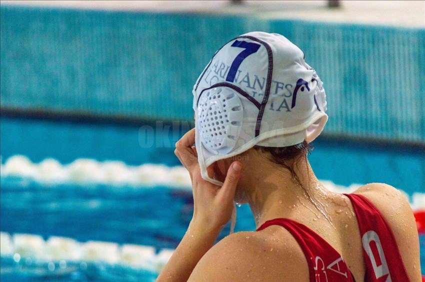 Una giocatrice della Rari-Nantes Florentia.