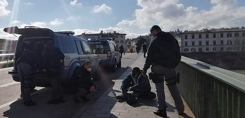L'intervento a Firenze