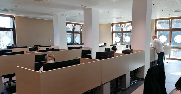 la sala operativa 112