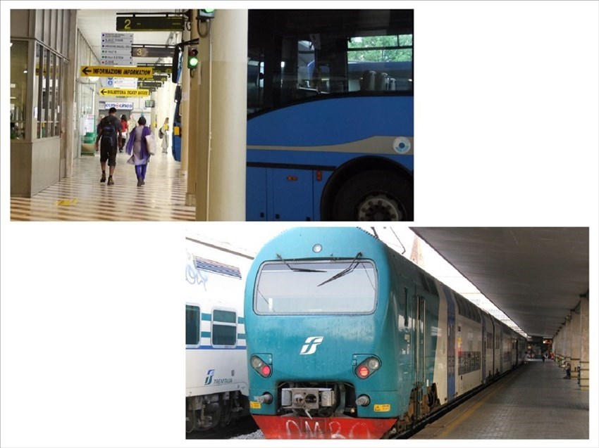 Autobus e treno
